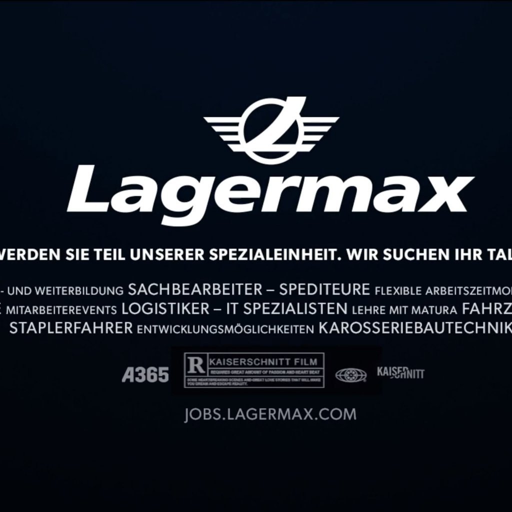 Lagermax Werbung INNENHOFSTUDIOS