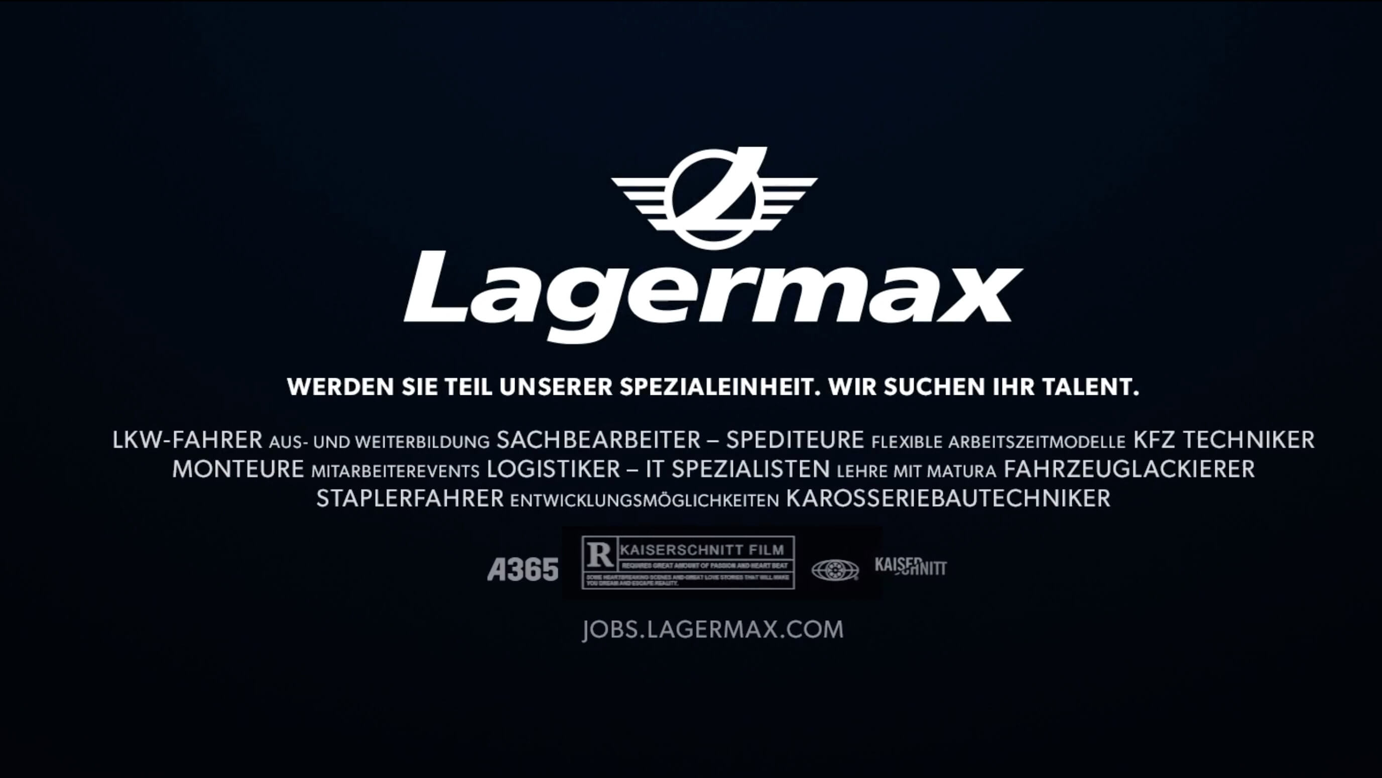 Lagermax Werbung INNENHOFSTUDIOS